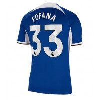Pánský Fotbalový dres Chelsea Wesley Fofana #33 2023-24 Domácí Krátký Rukáv